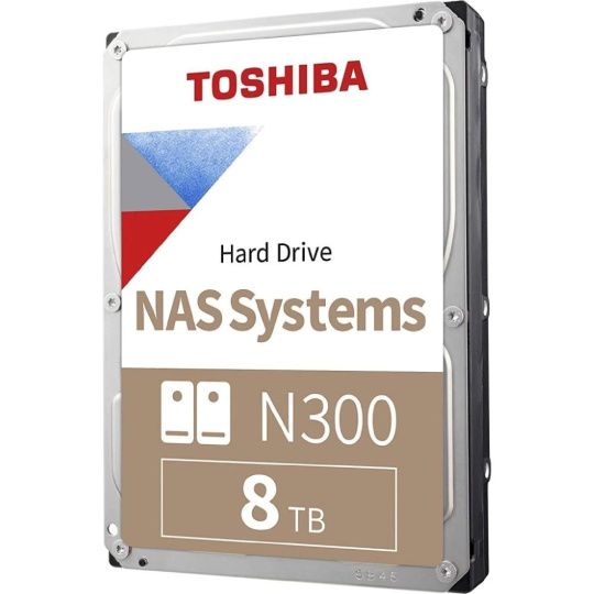 TOSHIBA HDD N300 NAS 8TB, SATA III, 512MB cache, BULK TOSHIBA HDD N300 NAS 8TB, SATA III, 512MB cache, BULK