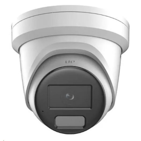 Hikvision DS-2CD2347G2H-LISU/SL(2.8MM)(eF), 4MPix IP Turret Hybrid ColorVu AcuSense kamera; LED/IR 30m, WDR 130dB,audio,