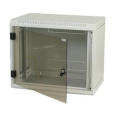 BAZAR - TRITON 19" jednodílný rozvaděč 12U/400mm, černý - rozbité sklo