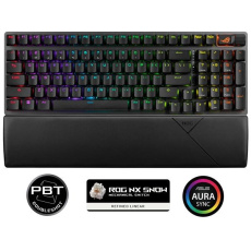 ASUS klávesnice ROG Strix Scope II 96 Wireless (ROG NX Snow) - CZ/SK