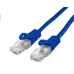 C-TECH kabel patchcord Cat6, UTP, modrý, 3m