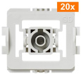 Homematic IP  Adaptér Gira Standard, set 20ks - EQ3-ADA-GS-20