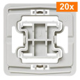Homematic IP  Adaptér Jung J1, set 20ks - EQ3-ADA-J1-20