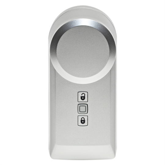 Homematic IP  Pohon dveřního zámku, stříbrný - HmIP-DLD-S