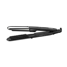 BAZAR - BaByliss ST496E žehlička na vlasy, 5 teplot, LED indikátor, napařování, černá / stříbrná - Poškozený obal
