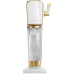 SodaStream Art výrobník sody, mechanický, 1l láhev, bombička s CO2, bílá / zlatá