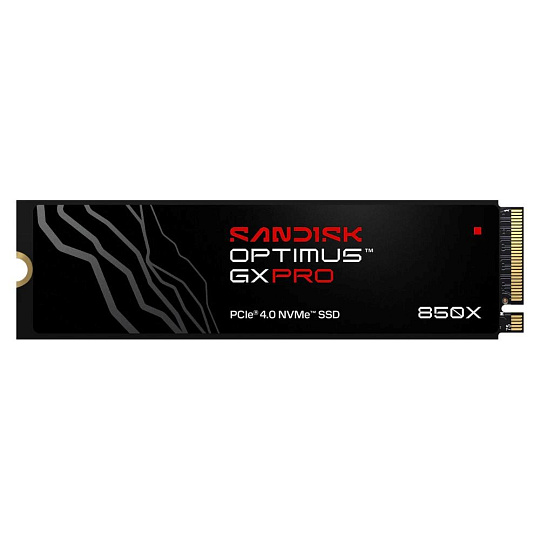 SANDISK SSD OPTIMUS GX PRO 850X NVMe 2TB PCIe, Gen4, (R:7300, W:6600MB/s)