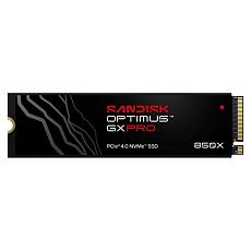 SANDISK SSD OPTIMUS GX PRO 850X NVMe 8TB PCIe, Gen4, (R:7200, W:6300MB/s)