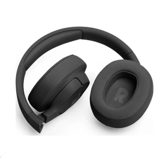 BAZAR - JBL Tune 720BT Black bezdrátová sluchátka přes uši, Bluetooth 5.3, černá - poškozený obal