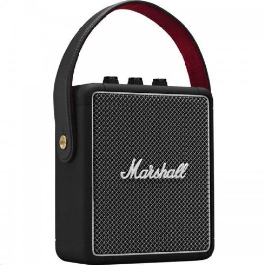 Marshall Stockwell II - Black - Přenosný bezdrátový reproduktor, černá Marshall Stockwell II - Black - Přenosný bezdrátový reproduktor, černá