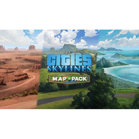 Cities: Skylines - Content Creator Pack: Map Pack 2 (PC) klíč Steam