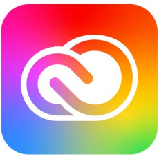 Adobe Creative Cloud for teams All Apps, Multi Platform, English, Education, Named, 12 mesiacov, Level 3, 50 - 99 Lic - nová licence