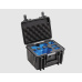 BW Outdoor Cases Type 2000 for DJI Mini3 PRO, DJI RC-N1 or DJI RC, charging-cradle, 4 bat , Black