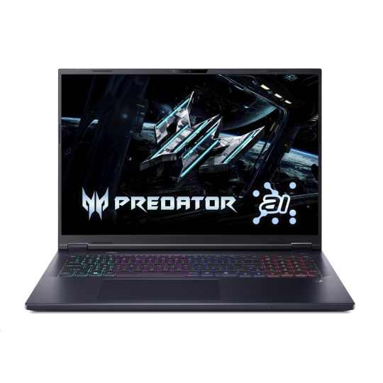 ACER NTB Predator Helios Neo 18 AI (PHN18-72-91VK),Ultra 9 275HX,18" 2560x1600,32GB,1TB SSD,RTX 5060,Linux,Black