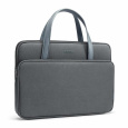 tomtoc Premium Briefcase – 14" MacBook Pro (2021), šedá