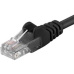 PremiumCord Patch kabel UTP RJ45-RJ45 CAT6 3m černá