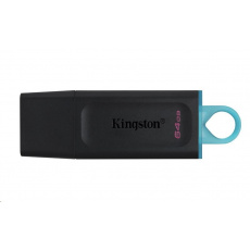 Kingston 64GB USB3.2 DataTraveler Exodia 1. generácie (čierna + teal)