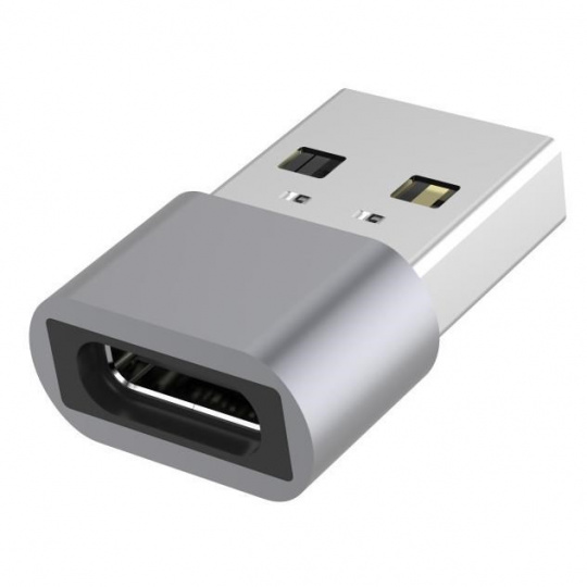 PremiumCord USB redukcia USB C - USB2.0 A (F/M)