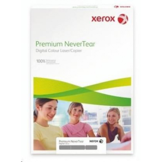 Xerox Premium Never Tear PNT 123 A4 - tmavočervená (170 g, 100 listov)