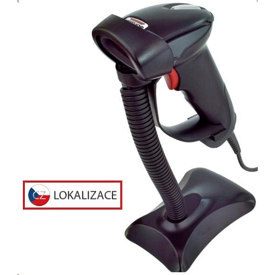 POŠKOZENÝ OBAL - Virtuos laserová čtečka HT-900A, USB (emulace klávesnice/RS232), černá POŠKOZENÝ OBAL - Virtuos laserová čtečka HT-900A, USB (emulace klávesnice/RS232), černá