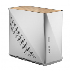 FRACTAL DESIGN Era ITX, USB 3.1 typ C, 2x USB 3.0, striebro, sv.drevo, bez zdroja FRACTAL DESIGN Era ITX, USB 3.1 typ C, 2x USB 3.0, striebro, sv.drevo, bez zdroja