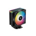 DEEPCOOL CPU Chladič AG400 BK ARGB V2, 1x120, LGA1851, AM5, černá