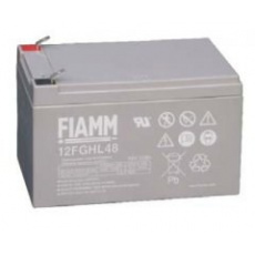 Baterie - Fiamm 12 FGHL 48 (12V/12Ah - Faston 250), životnost 10let