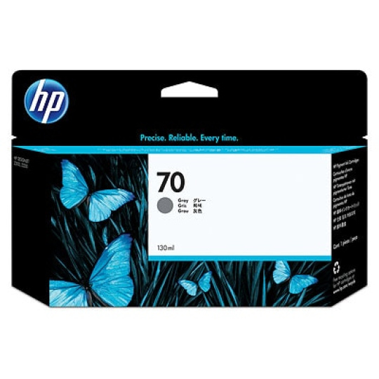 HP 70 Grey DJ Ink Cart, 130 ml, C9450A HP 70 Grey DJ Ink Cart, 130 ml, C9450A