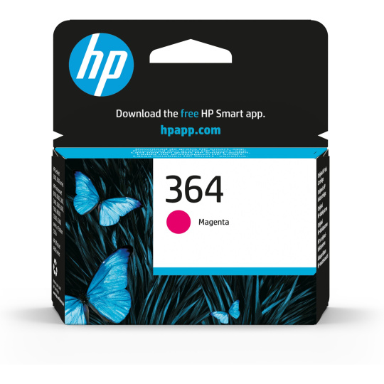 HP 364 Magenta Ink Cart, 3 ml, CB319EE (300 pages) HP 364 Magenta Ink Cart, 3 ml, CB319EE (300 pages)