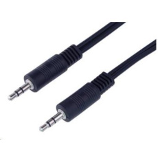 Kábel PREMIUMCORD Jack 3,5 mm - 3,5 mm M/M 0,5 m