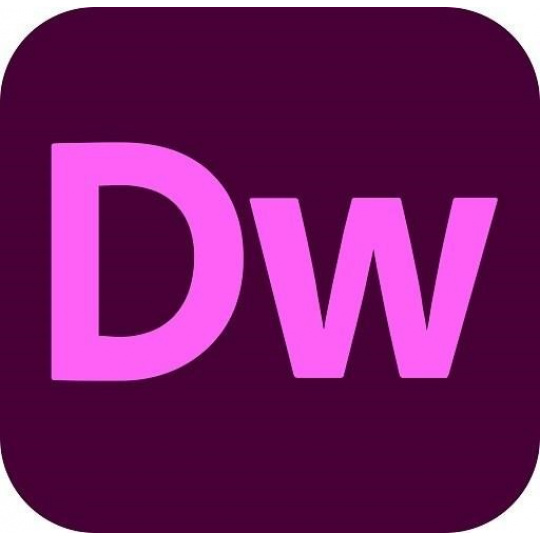 Dreamweaver pre teams, Multi Platform ML (+CZ) COM RNW 1 užívateľ, 12 mesiacov, úroveň 1, 1 - 9 licencií