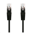 C-TECH kabel patchcord Cat5e, UTP, černý, 3m