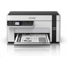 Atramentová tlačiareň EPSON EcoTank Mono M2120, 3v1,A4, 1200x2400dpi, 32 str./min, USB, Wi-Fi, 3 roky záruka po registrácii.