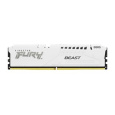 KINGSTON DIMM DDR5 16GB 6000MT/s CL40 FURY Beast Bílá XMP