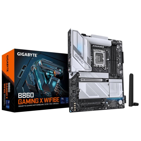 BAZAR - GIGABYTE MB Sc LGA1851 B860 GAMING X WIFI6E, Intel B860, 4xDDR5, 1xUSB4, 1xDP, 1xHDMI, WiFi, ATX - Po opravě (Ko