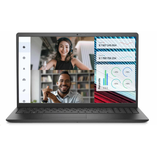 DELL NTB Vostro 3520/i5-1235U/8GB/512GB SSD/15.6" FHD/Intel UHD/FgrPr/WLAN/Backlit Kb/W11 Home/3Y PS NBD