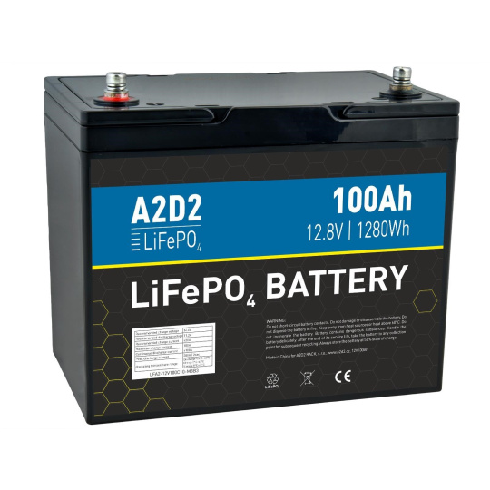 AVACOM A2D2 Baterie pro LiFePO4 12,8V 100Ah M8 (Gotion cells) AVACOM A2D2 Baterie pro LiFePO4 12,8V 100Ah M8 (Gotion cells)