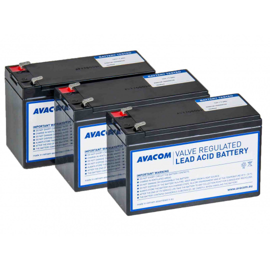 AVACOM AVA-RBP03-12072-KIT - batéria pre CyberPower, EATON, Effekta, FSP Fortron, Legrand UPS