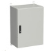 Nástenná vonkajšia skriňa Solarix LC-20 18U 600x600 mm, kovové dvere, LC-20-18U-66-22-G