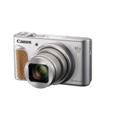 Canon PowerShot SX740 HS Lite Travel II., 20.3Mpix, 40x zoom, WiFi, 4K video - stříbrný