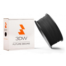 3DW - ABS vlákno pre 3D tlačiarne, priemer struny 1,75 mm, farba čierna, hmotnosť 0,5 kg, teplota tlače 220-250 °C 3DW - ABS vlákno pre 3D tlačiarne, priemer struny 1,75 mm, farba čierna, hmotnosť 0,5 kg, teplota tlače 220-250 °C