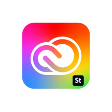 Adobe Creative Cloud for teams All Apps with Adobe Stock MP ENG COM NEW 1 User, 1 Month, Level 4, 100+ Lic