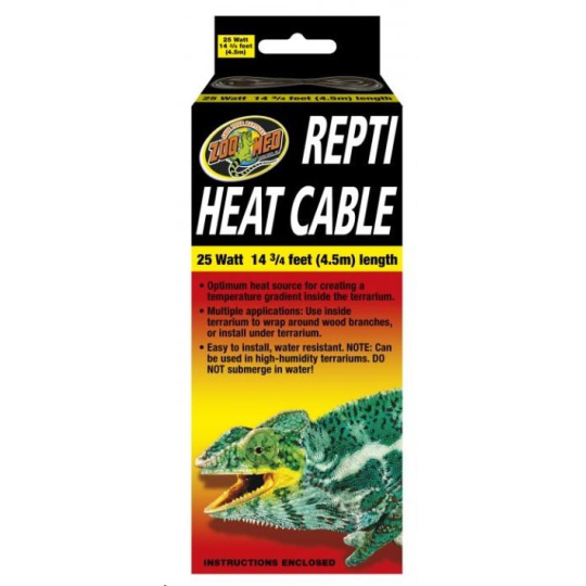 ZMD topny kabel Repti Heat 25W 4,5m