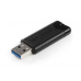 VERBATIM Flash disk 256 GB PinStripe USB 3.0, čierna