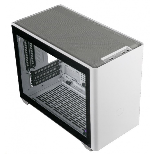 Cooler Master skrinka MasterBox NR200P White, mini-ITX, mini-DTX, biela, bez zdroja