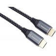 Kábel HDMI PREMIUMCORD 2.1 vysokorýchlostný + ethernetový kábel 8K@60Hz, pozlátené konektory, 1,5 m