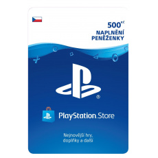 SONY PlayStation Live Cards Hang 500,- CZK