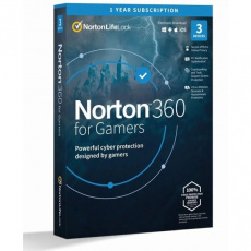 NORTON 360 FOR GAMERS 50GB CZ 1 používateľ pre 3 zariadenia na 1 rok ESD