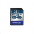 VERBATIM SDHC karta 32GB Pro, U3, V30