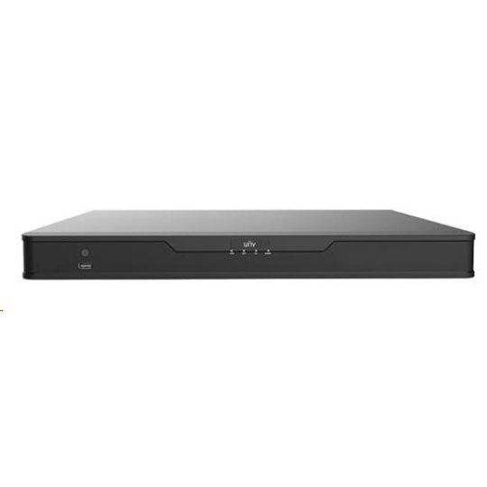 Uniview NVR, 32 kanálov, H.265, 4xHDD, 8Mpix (160/64Mbps), HDMI 4K + VGA FHD, ONVIF, 2x USB 2.0, 1x USB 3.0.audio